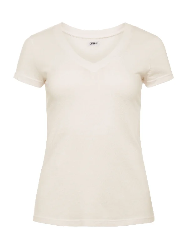 Becca Cotton V-Neck Tee