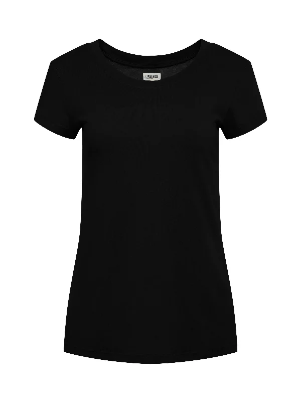 Cory Cotton Scoopneck Tee