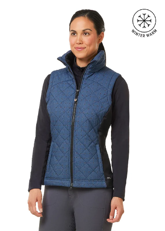 Full Motion Quilted Riding Vest - Print