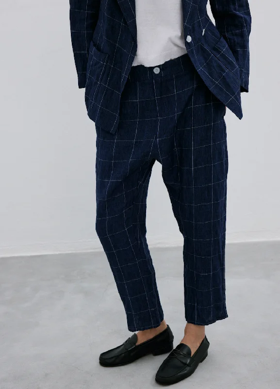 Kumsal Windowpane Pant