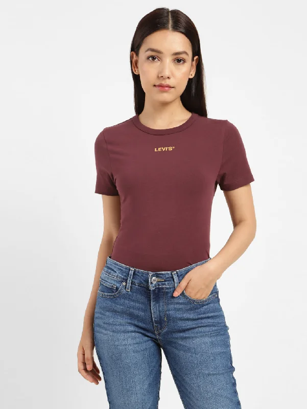 Women's Striped Slim Fit T-shirt