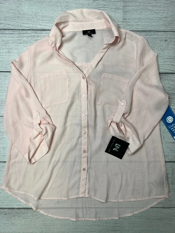 Blouse Long Sleeve By In San Francisco  Size: Xl