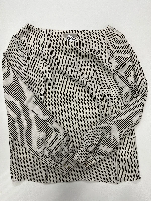 Blouse Long Sleeve By H&m  Size: M