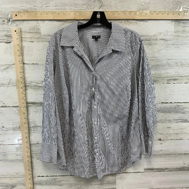 Blouse Long Sleeve By Talbots  Size: 1x