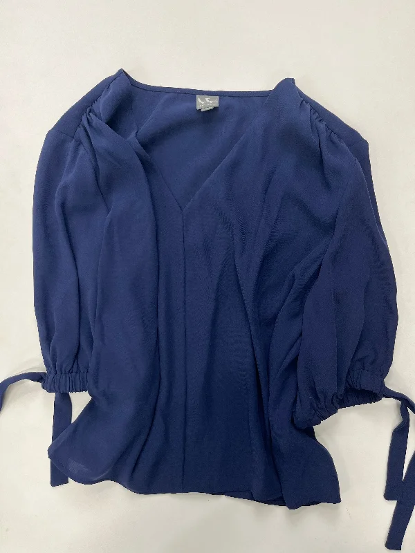 Blouse Long Sleeve By Worthington  Size: 0