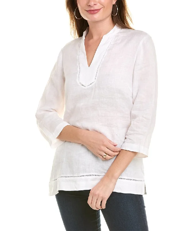 J.McLaughlin Faith Linen Blouse