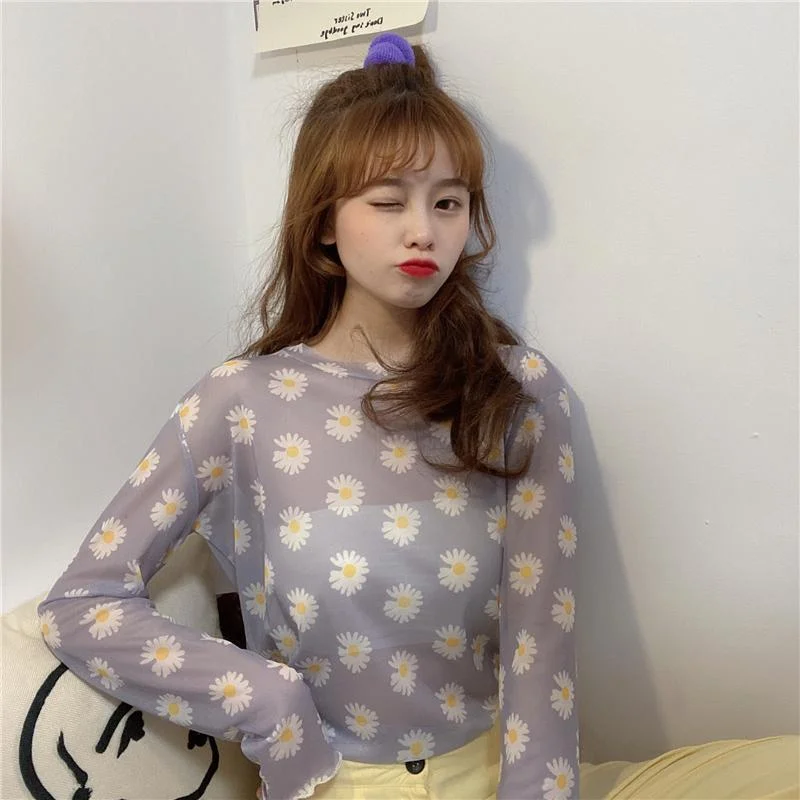 Kawaii Lace Long Sleeved Shirt