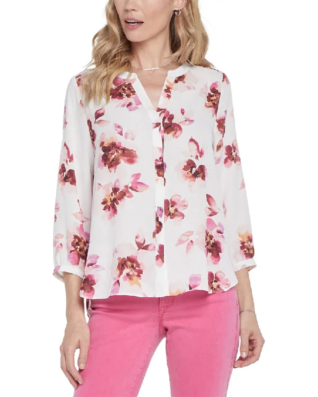 NYDJ Pintuck Blouse