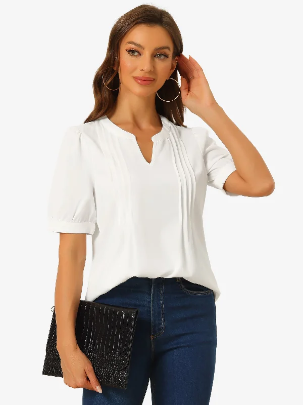 Work Shirt Long Sleeve Casual Business Office Blouse Top