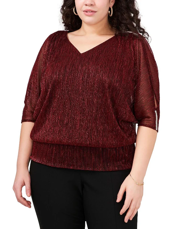 Plus Size 3X / black red