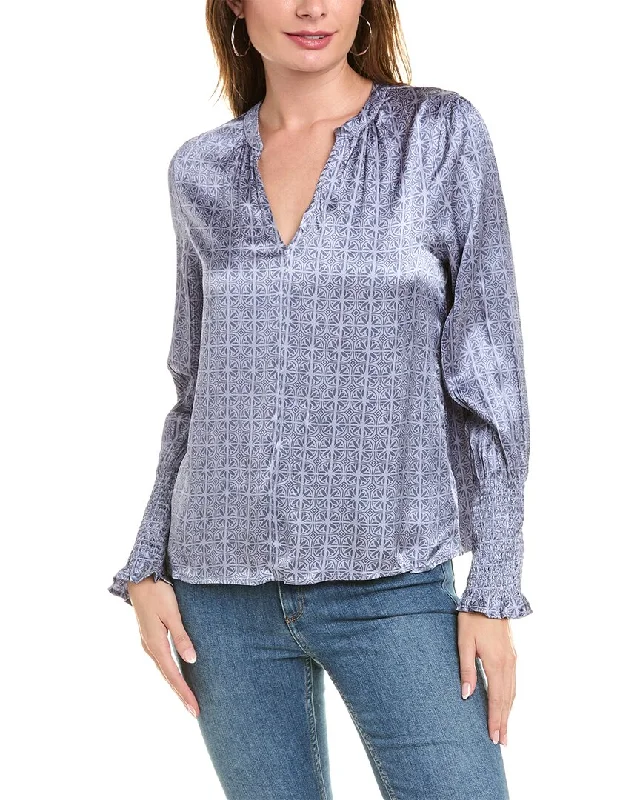 Splendid Ellen Crinkle Blouse