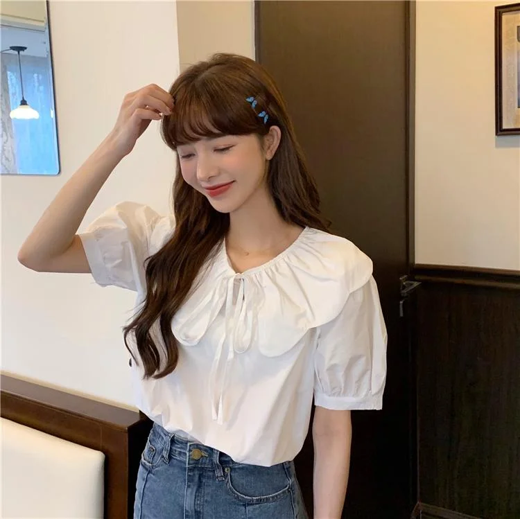 Women's Kawaii Peter Pan Collar Shirts