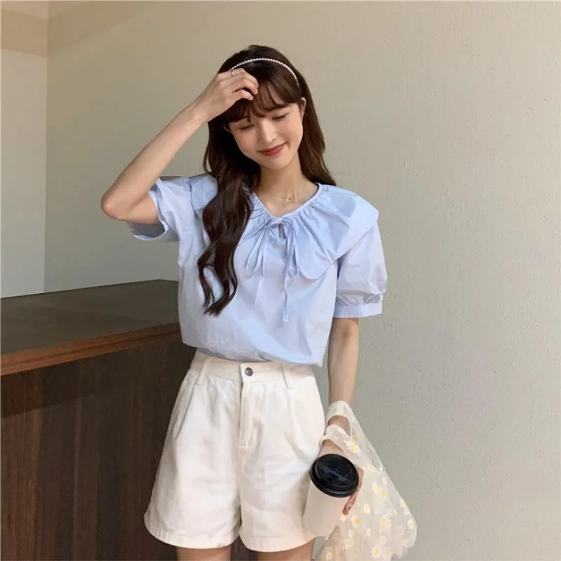 Women's Kawaii Peter Pan Collar Shirts