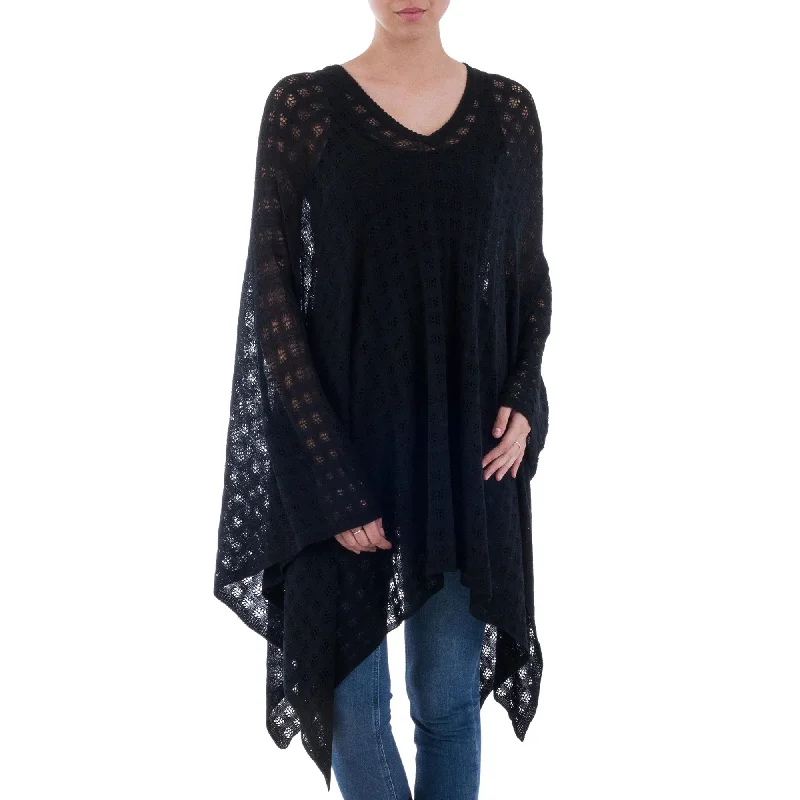 Indigo Shadow Poncho