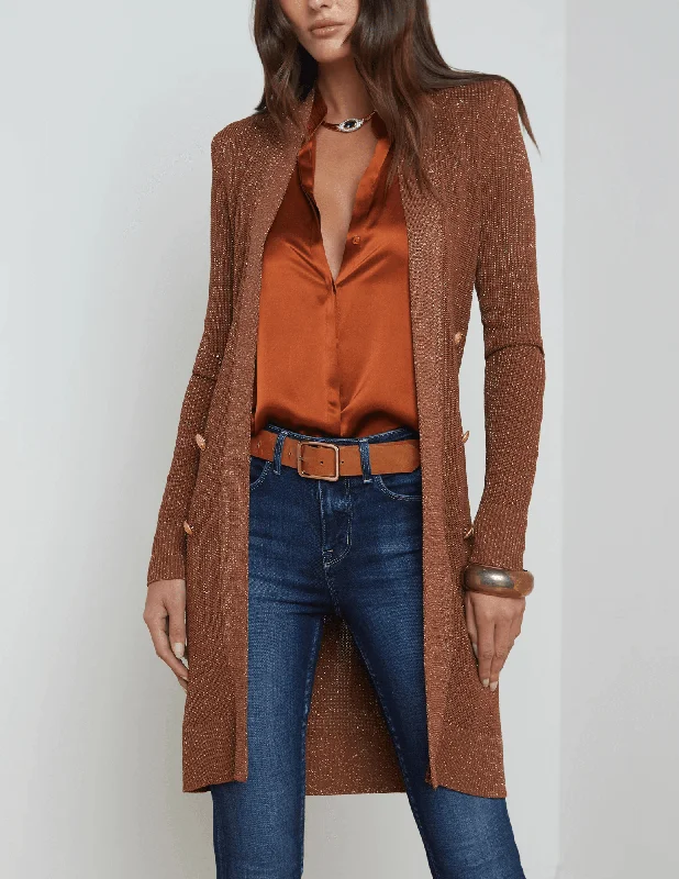 L'Agence Noe Double Breasted Cardigan