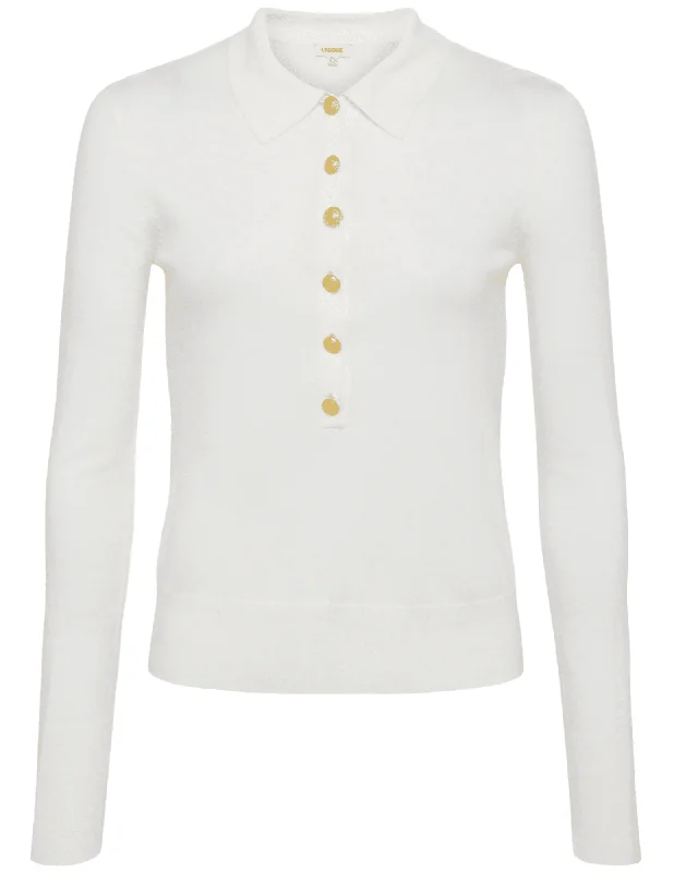 L'Agence Sterling Collared Sweater