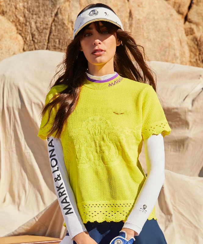 Women's Mirage Knit Tee Yellow