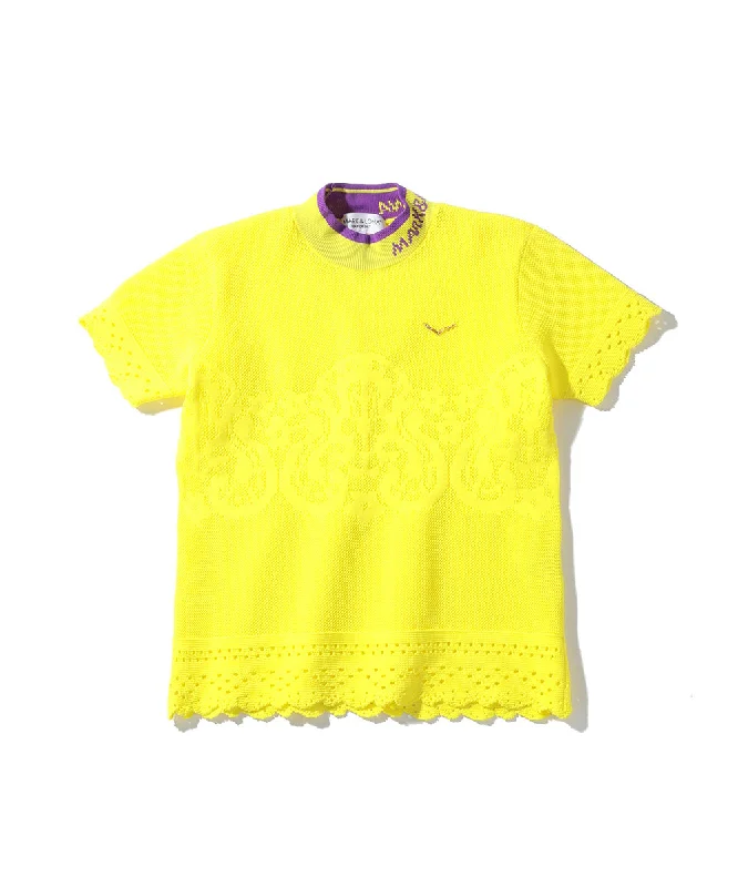 Women's Mirage Knit Tee Yellow