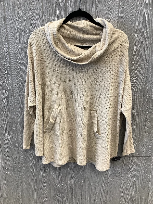 Sweater By Clothes Mentor In Beige, Size: Onesize