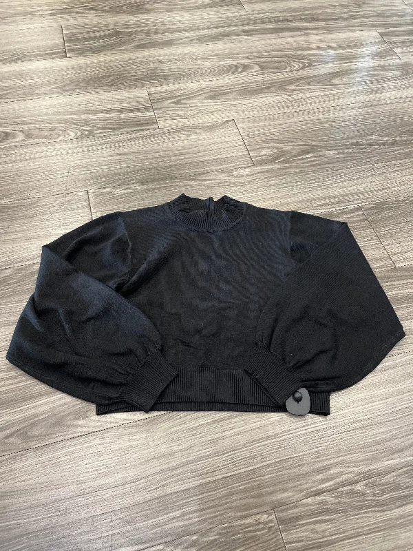 Sweater By Clothes Mentor In Black, Size: M