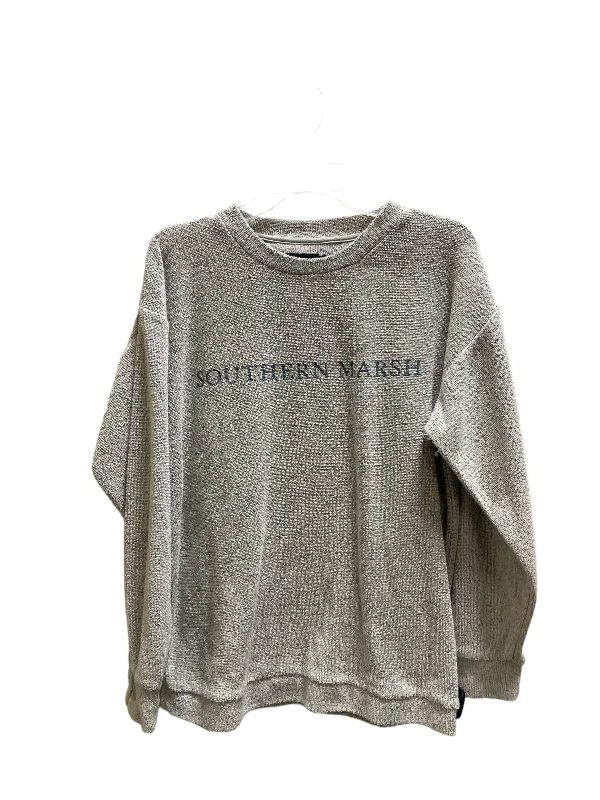 Sweater By Clothes Mentor In Grey, Size: Xs