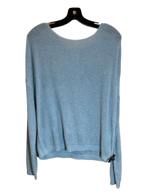 Sweater By Clothes Mentor In Teal, Size: L