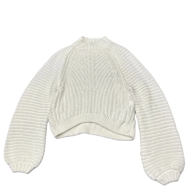 Sweater By Free People In White, Size: L