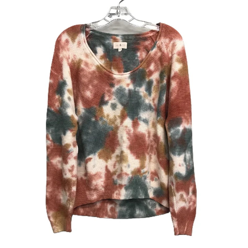 Sweater By Lou And Grey In Tie Dye Print, Size: M