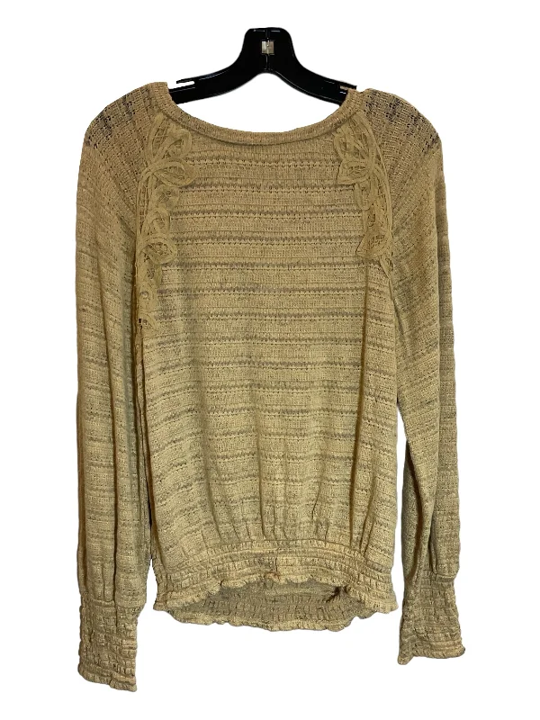 Sweater By Maurices In Yellow, Size: L