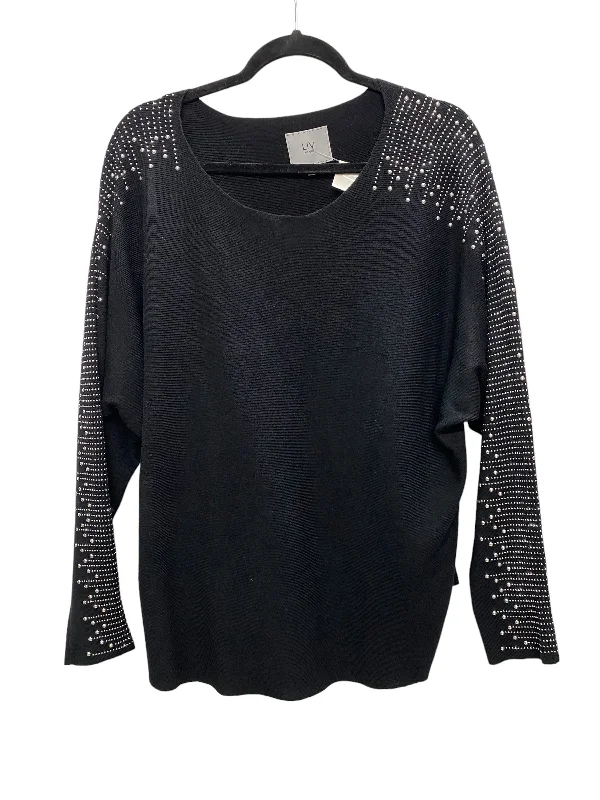 Sweater By Milano In Black, Size: Xl