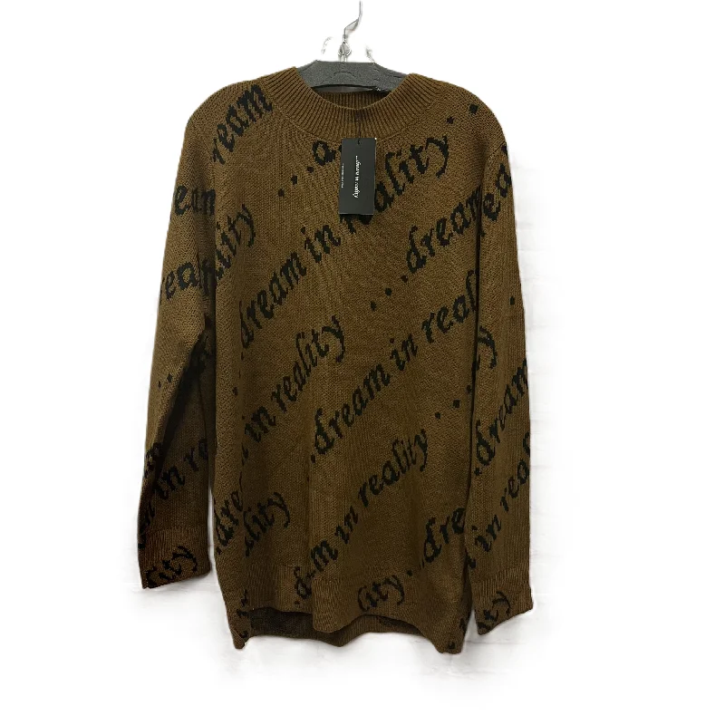 Sweater By Pantora In Brown, Size: Xl