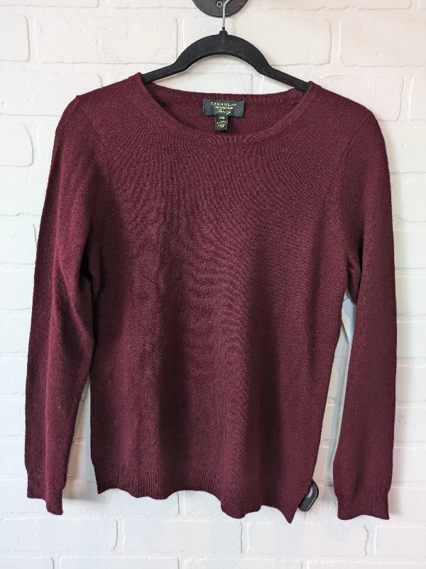 Sweater Cashmere By Charter Club In Red, Size: M