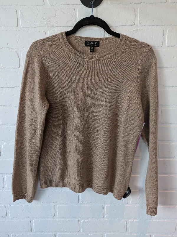 Sweater Cashmere By Charter Club In Tan, Size: M