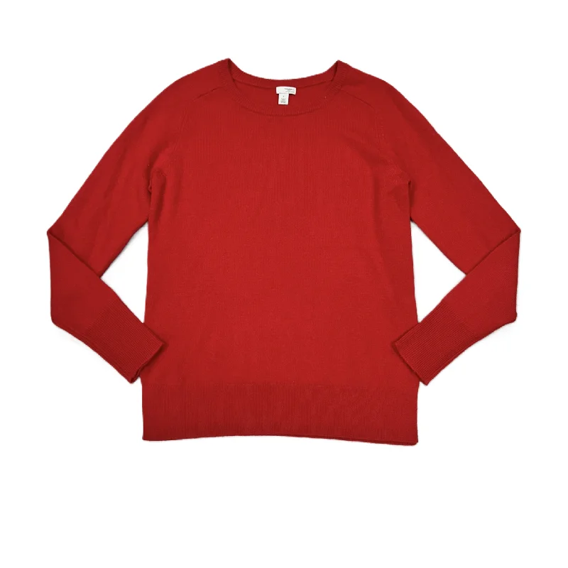 Sweater Cashmere By Halogen In Red, Size: S