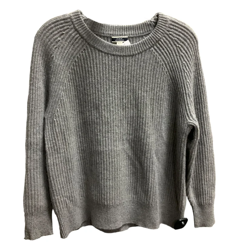 Sweater Cashmere By J Crew In Grey, Size: Xxs