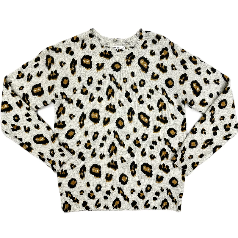 Sweater Cashmere By Minnierose In Animal Print, Size: Xs