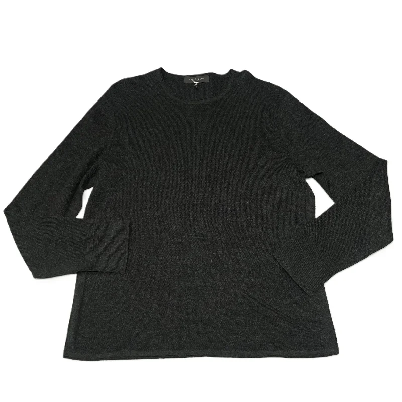 Sweater Designer By Rag And Bone In Off Black, Size: Xl