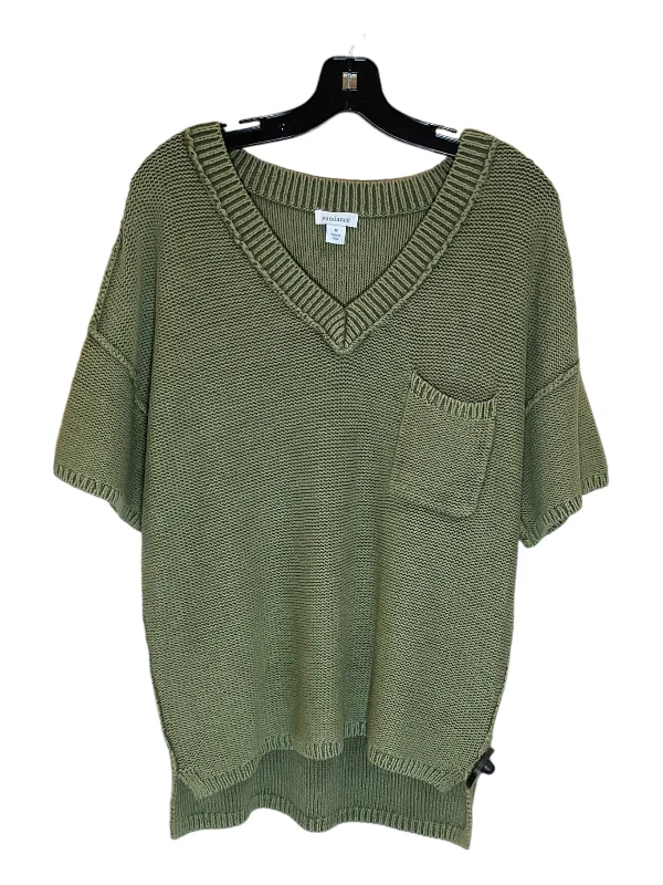 Sweater Short Sleeve By Sundance In Green, Size: M