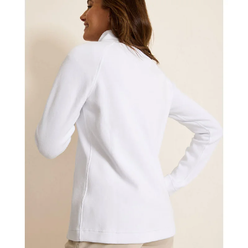 Tommy Bahama Women's New Aruba Half Zip Sweatshirt - White*