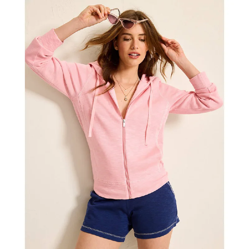 Tommy Bahama Women's Tobago Bay Full Zip Hoodie Sweatshirt - Bikini