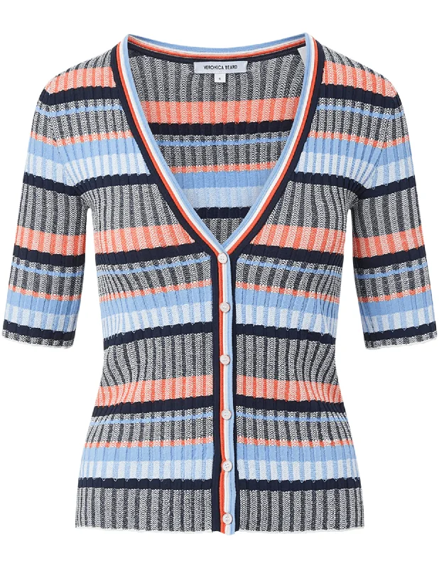 Veronica Beard Calliope Short Sleeved Cardigan