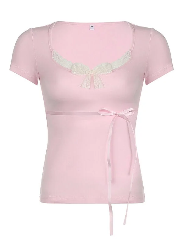 CANDICE RIBBON BOW TOP