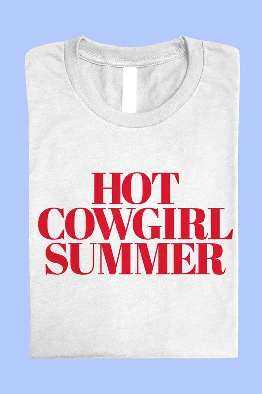 Hot Cowgirl Summer Graphic TEE