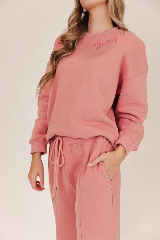 Ivy City Sweatshirt in Pink