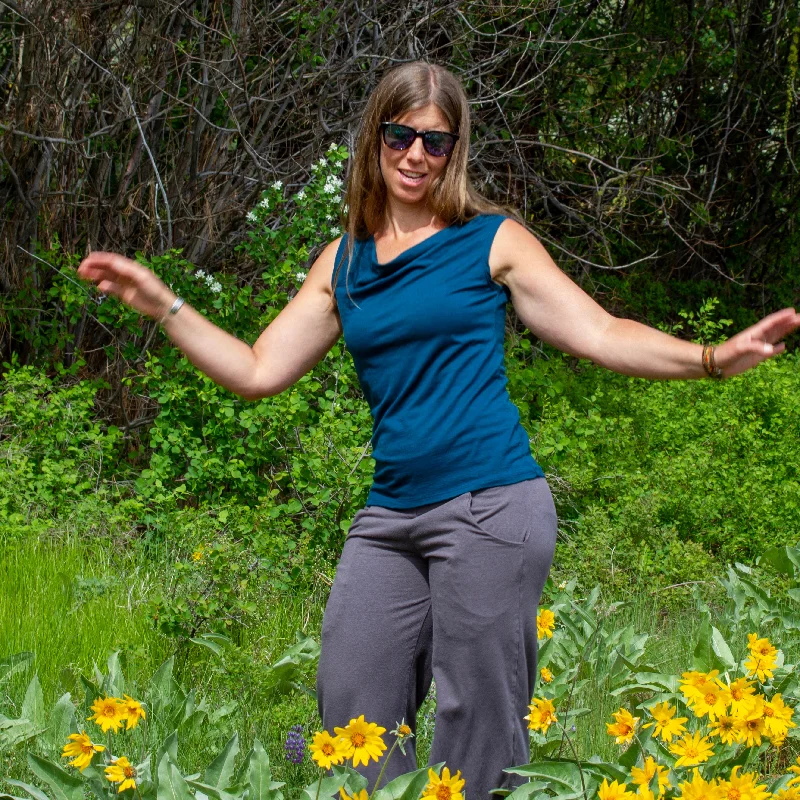 Merino Wool Lupine Cowl Tank