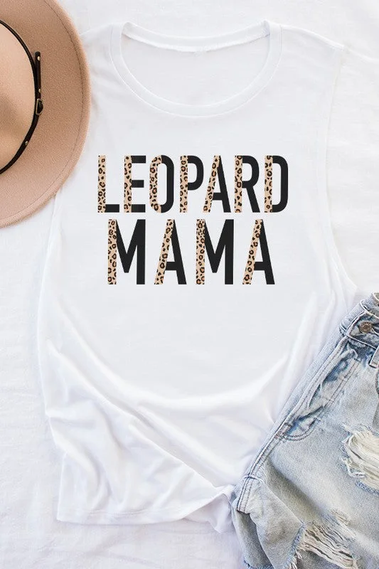 Mother's Day Leopard Mama Tank Top