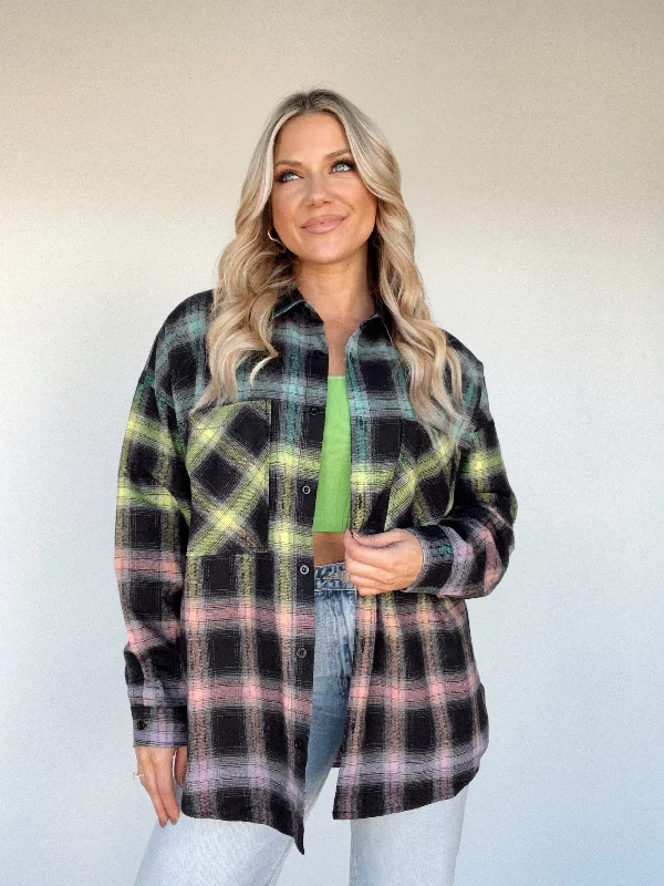 Neon Nights Flannel