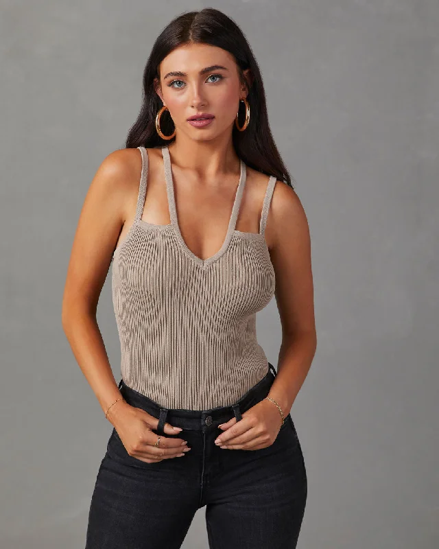 Pacheco Strappy Ribbed Tank