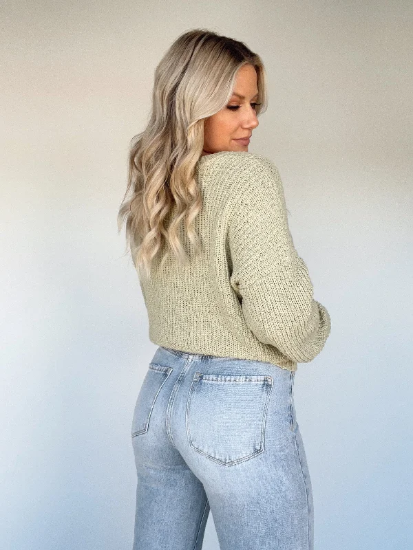 Pistachio Knit Sweater