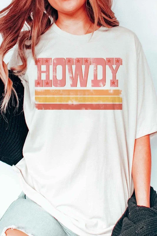 RETRO HOWDY STARS GRAPHIC TEE